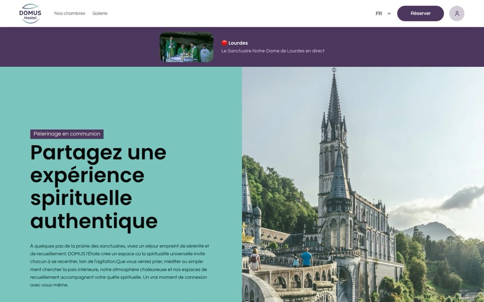 Website van Domus Étoile